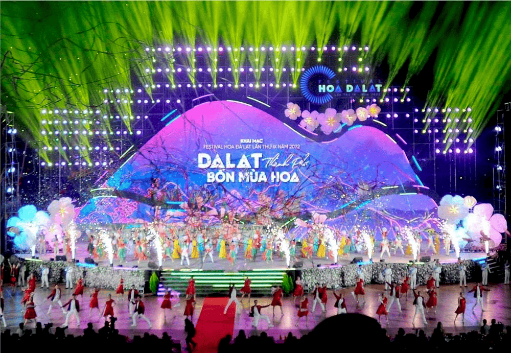 Festival Hoa Đà Lạt tôn vinh vẻ đẹp của các loài hoa và quảng bá ngành trồng trọt, du lịch của địa phương (Nguồn: DaLaVi - Đặc Sản Đà Lạt)